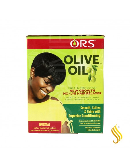 Ors Olive Oil New Growth No Lye Relaxer Normal Kit