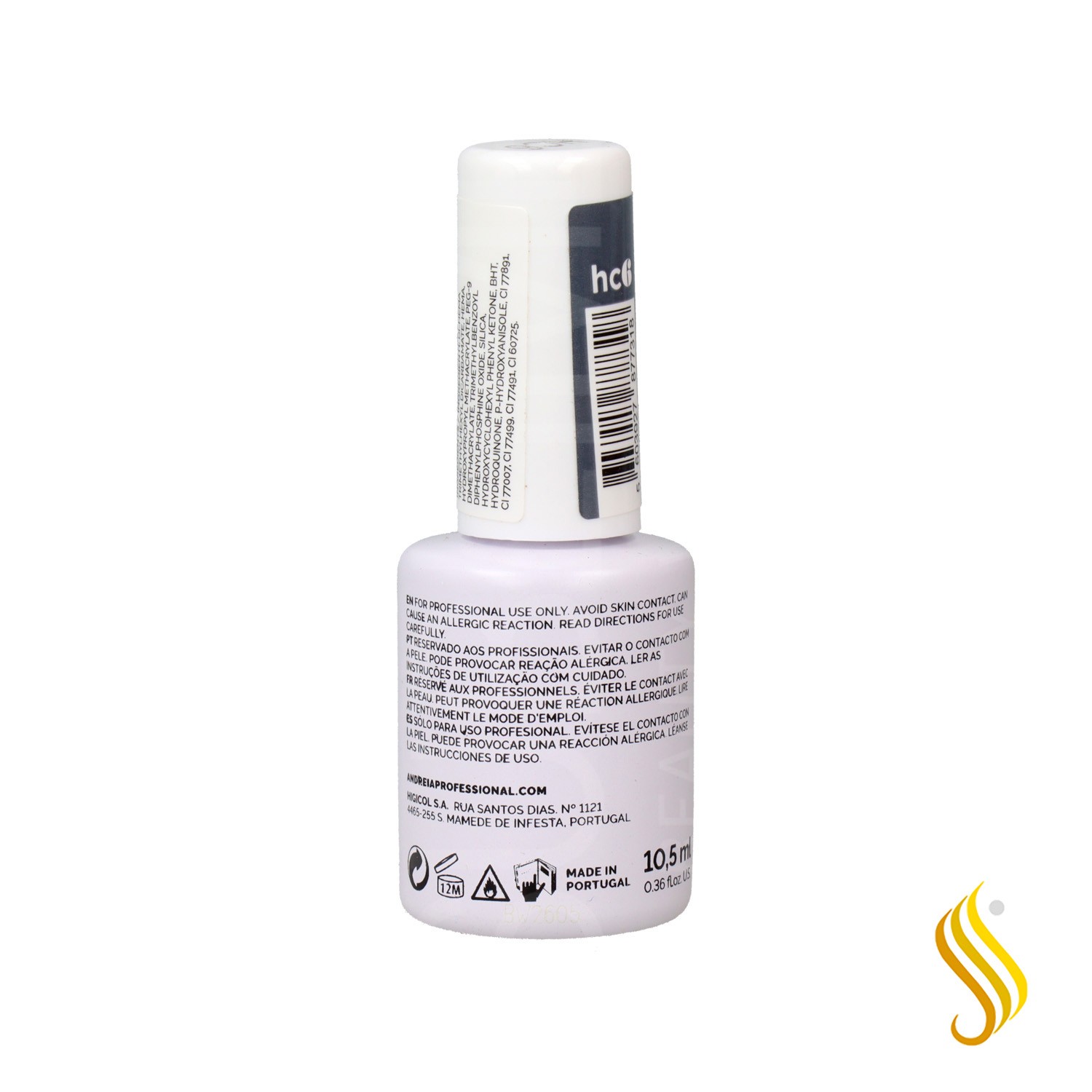 Andreia Gel Polish Hc6 10.5 ml