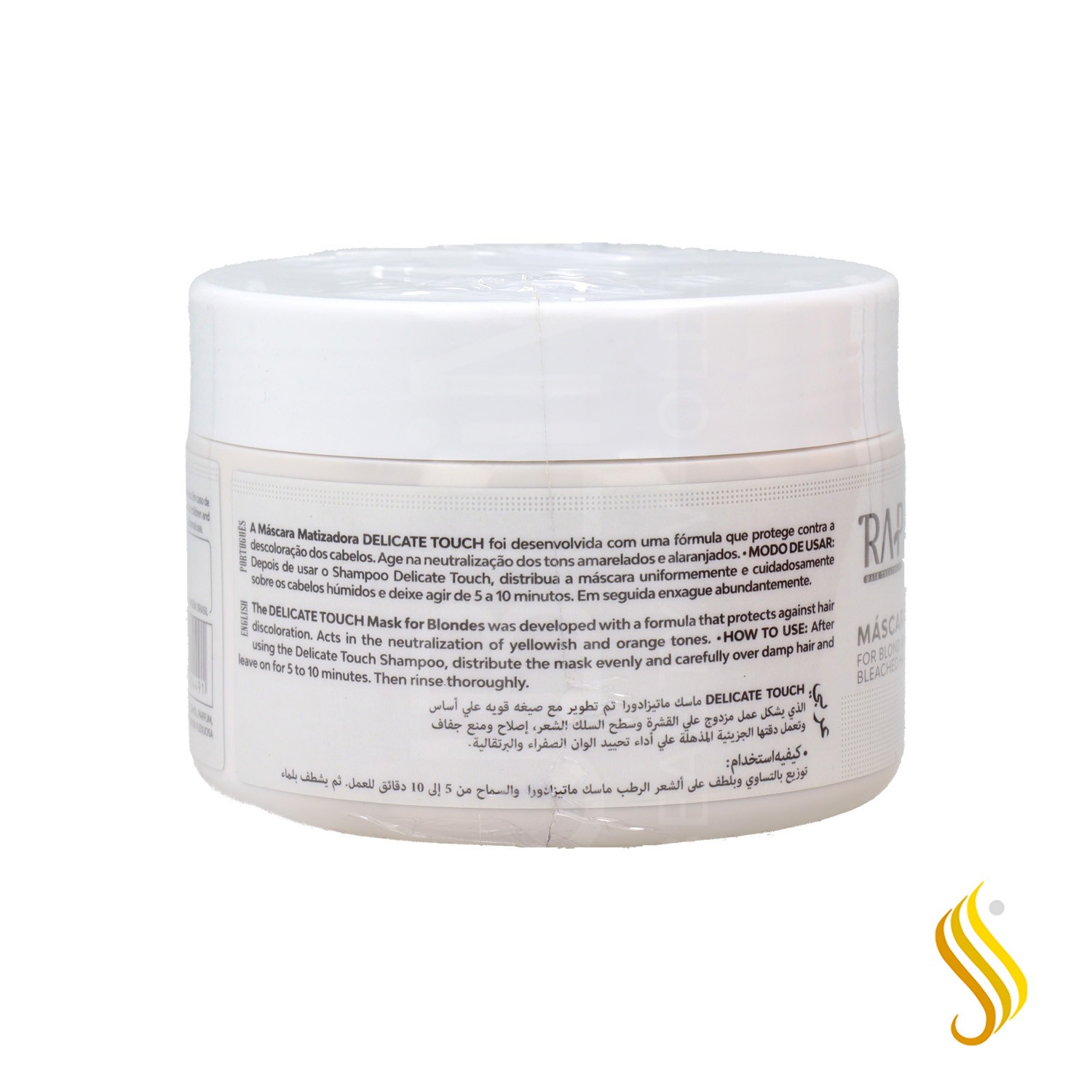 Rap Hair Matizador Delicate Touch Macarilla 300 ml