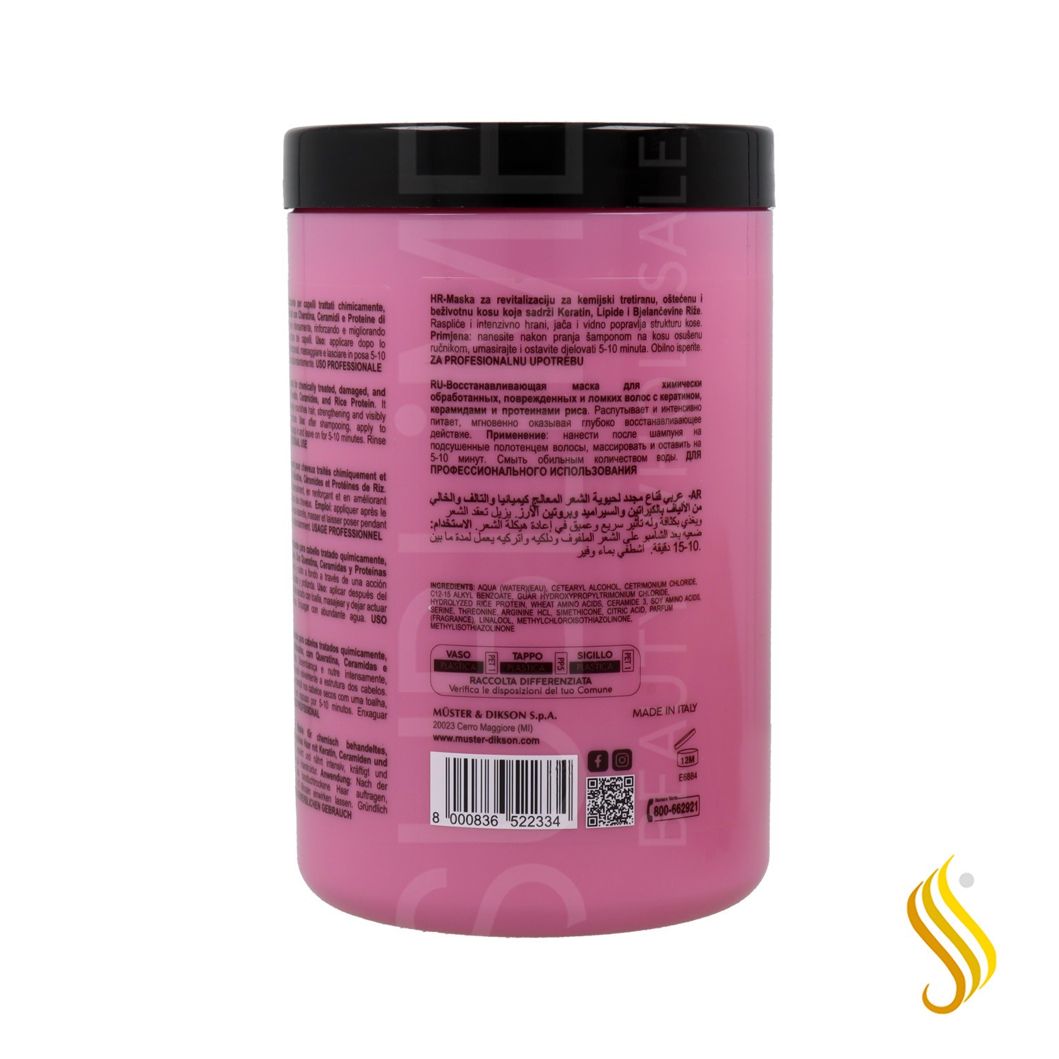 Dikson Prime Super Keratin Máscara Revitalizante 1000 ml