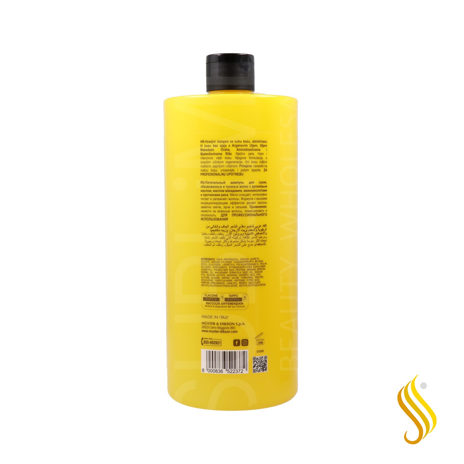 Dikson Prime Super Argan Shampoo Nutritivo 1000 ml