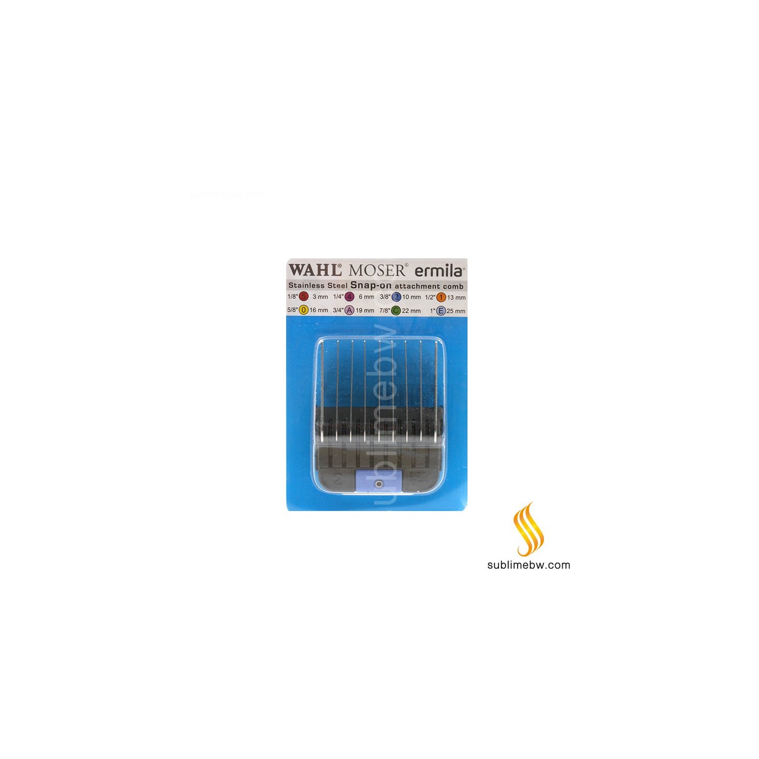 Moser Peigne Metallique Nº2 10mm 3/8" (1247-7820)