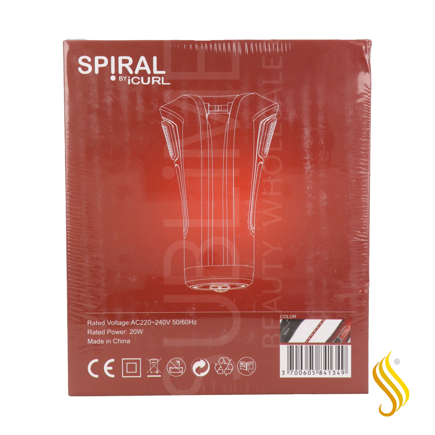 Curl Spiral Fer à friser les cheveux automatique 20W