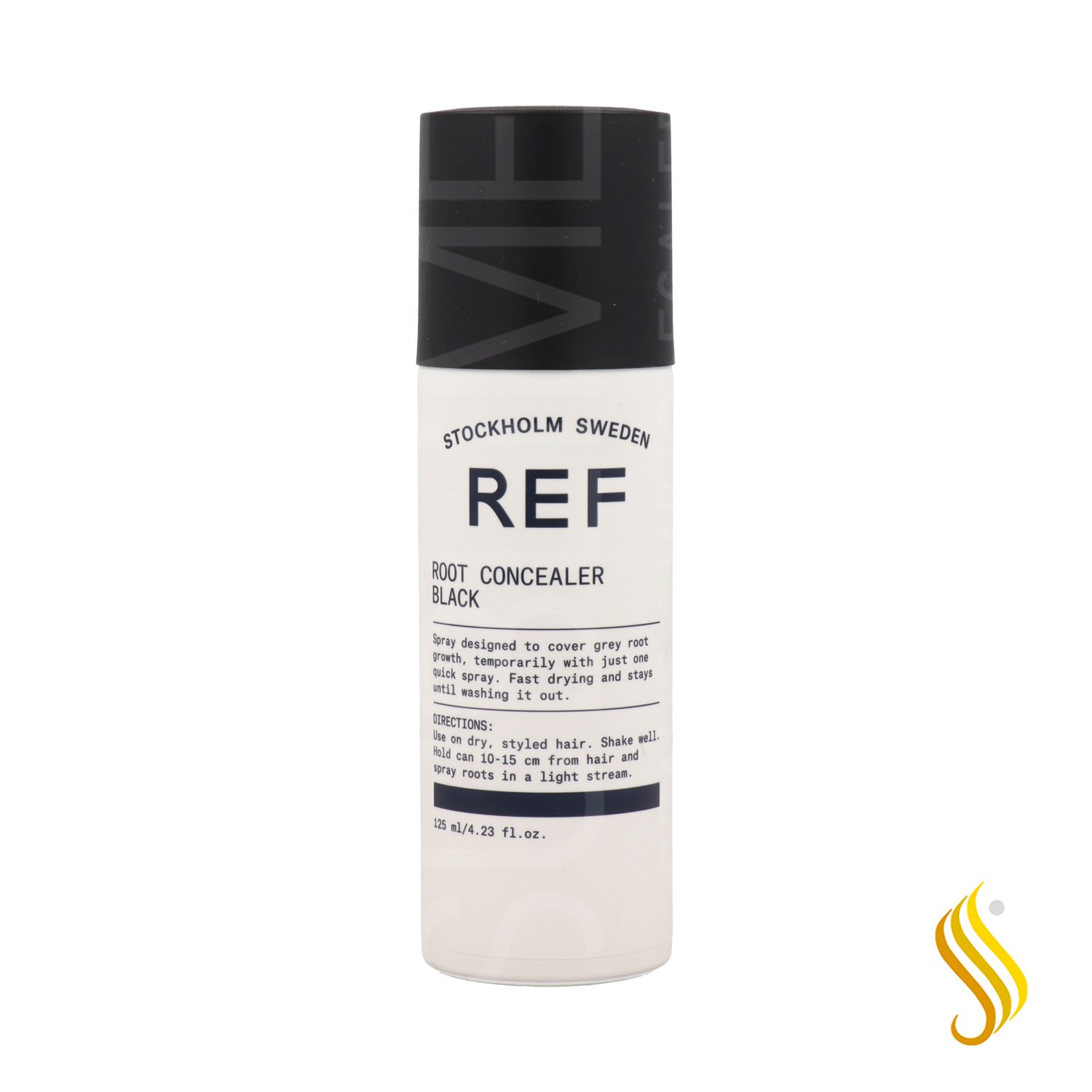 Ref Corretivo Raiz Spray Preto 125 ml