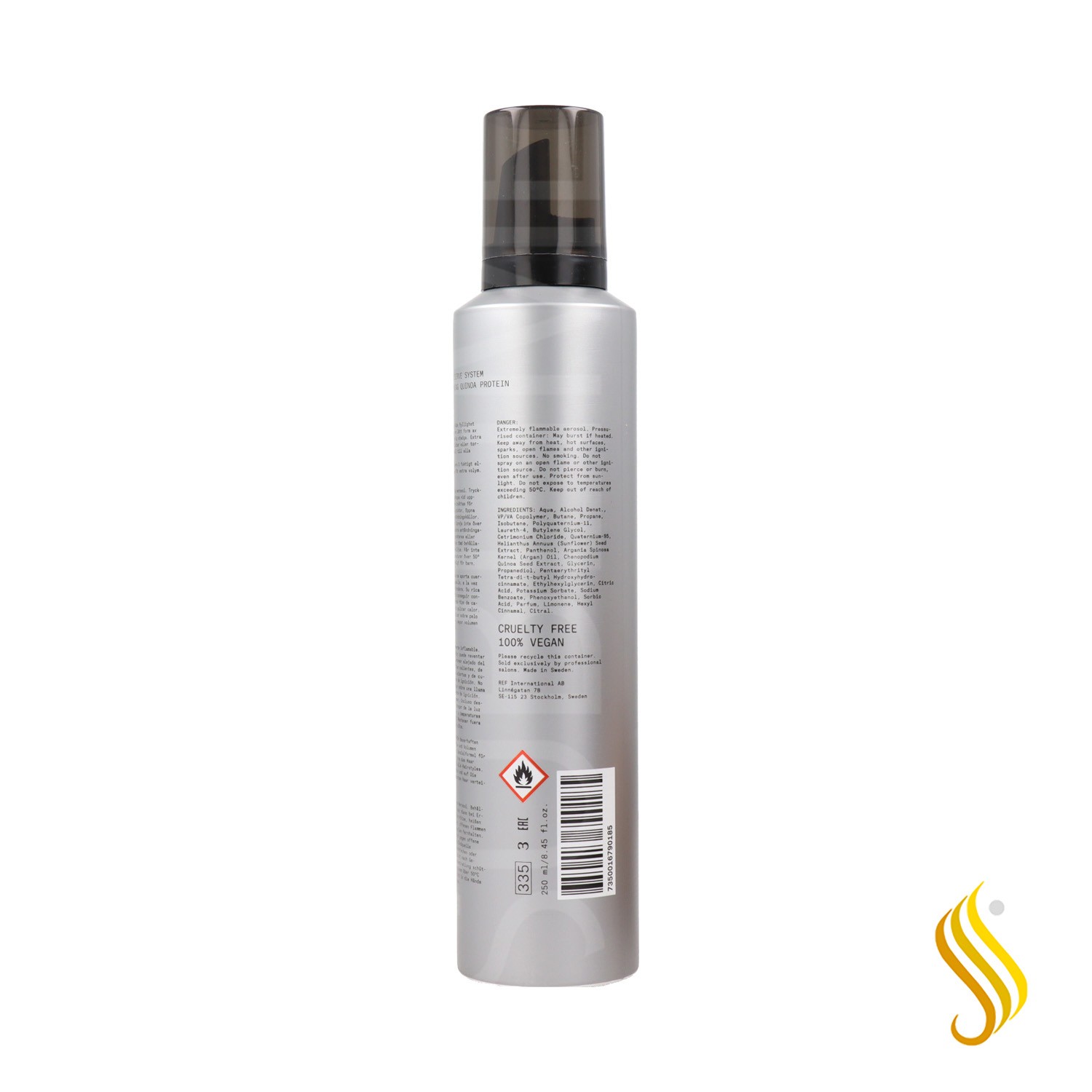Ref Mousse Não Pegajoso 250 ml