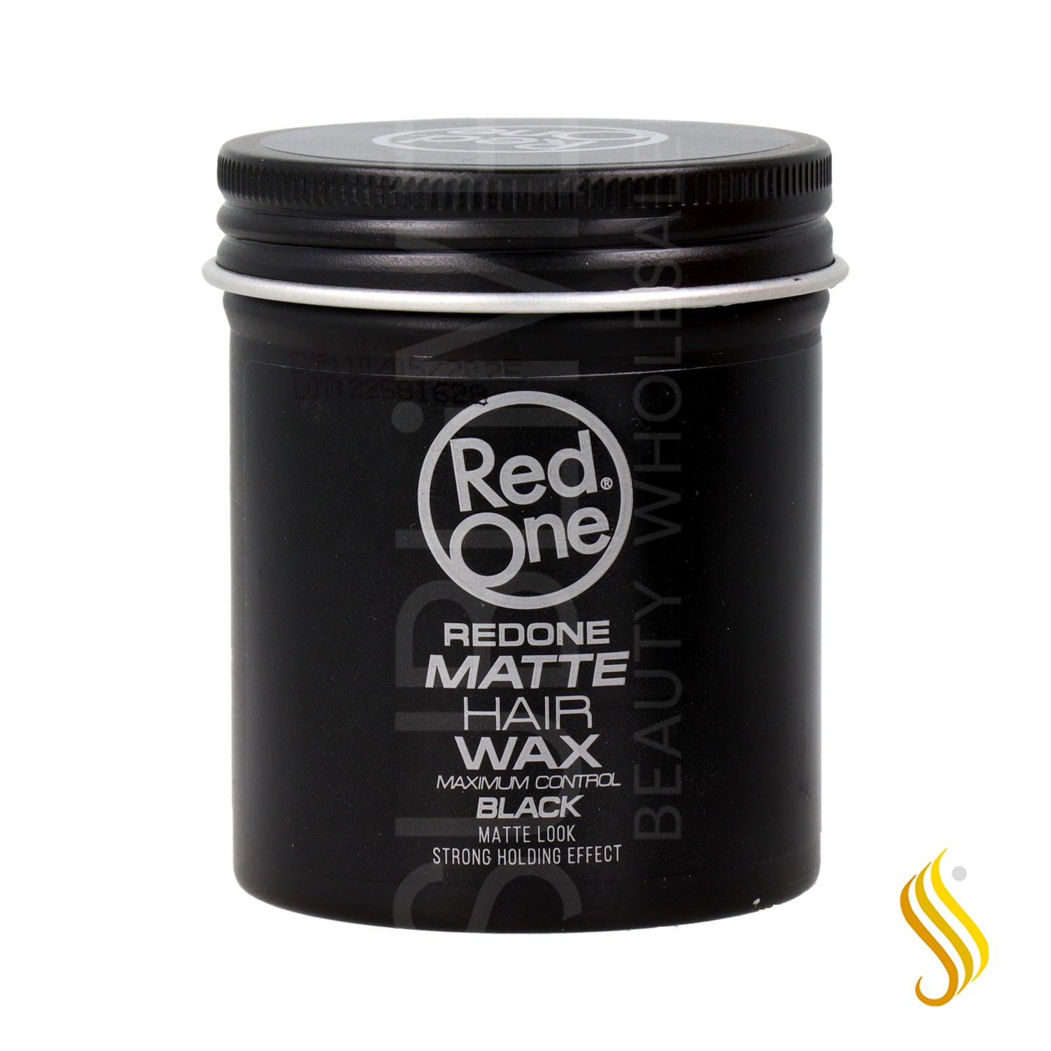 Red One Matte Hair Wax Black 100 ml