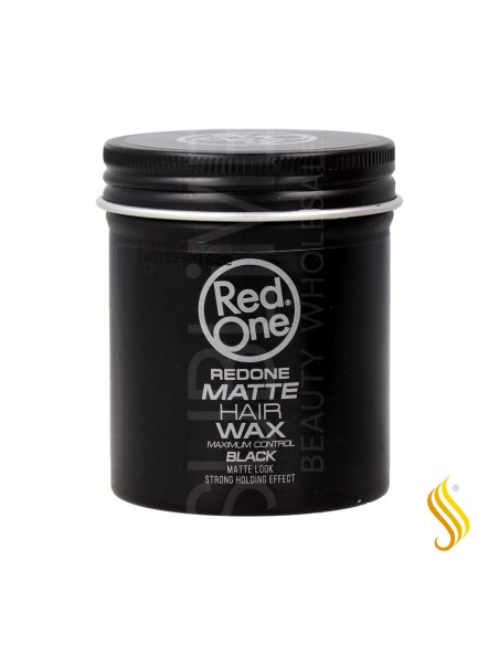 Red One Matte Hair Wax Black 100 ml