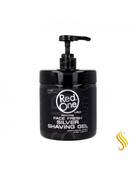 Red One Men Gel de Rasage Argent Transparent 1000 ml