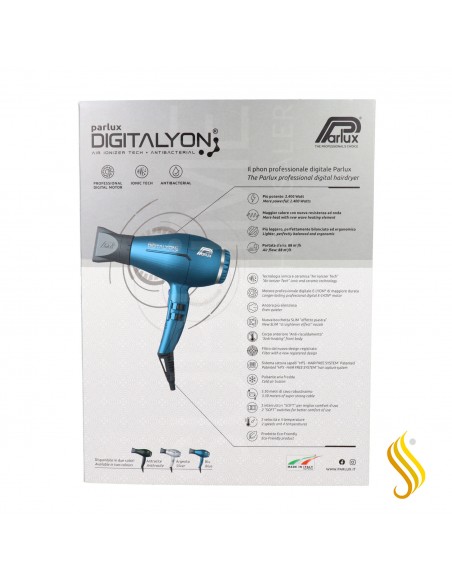 Secador de cabelo Parlux Digitalyon Blue