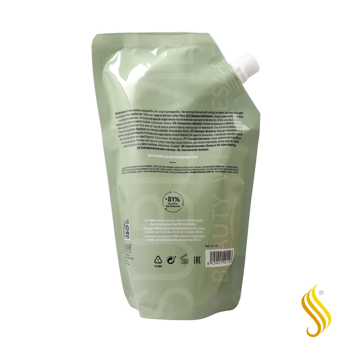 Lakme Teknia Recharge Équilibre Bio 600 ml