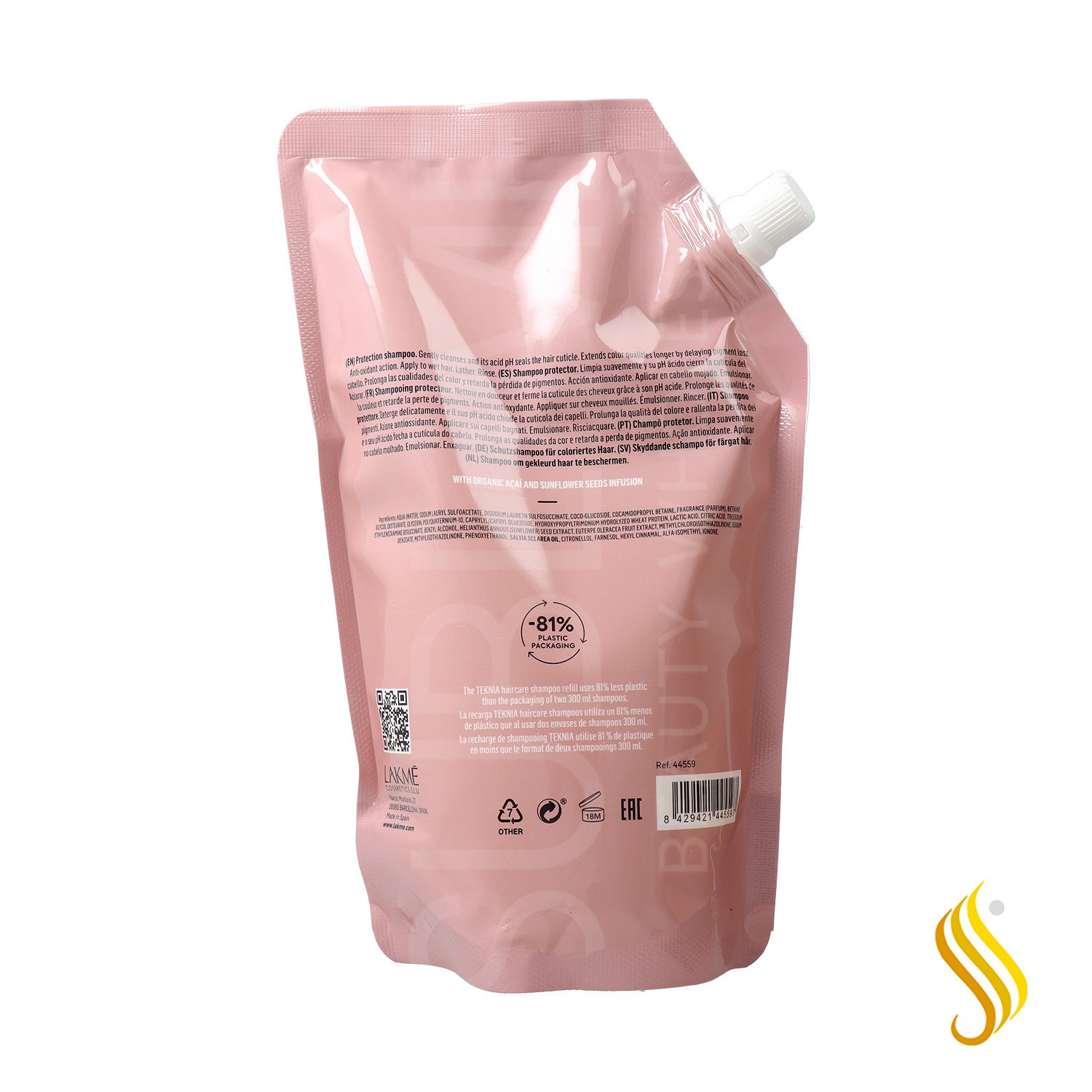 Lakme Teknia Color Stay Refill Shampoo 600 ml