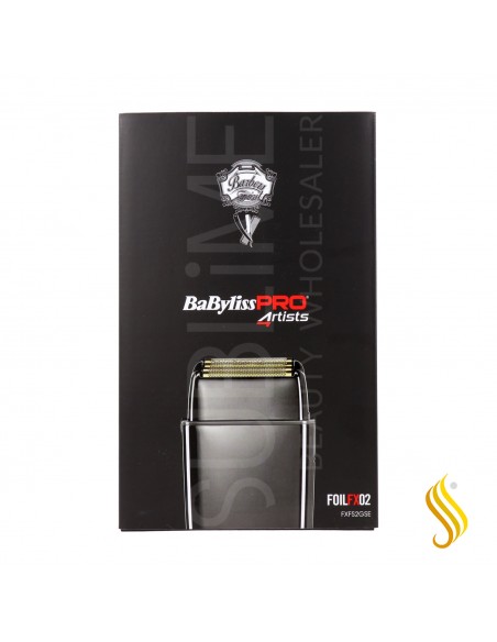 Máquina de barbear Babyliss Gunsteel Metal Double Foilfx02