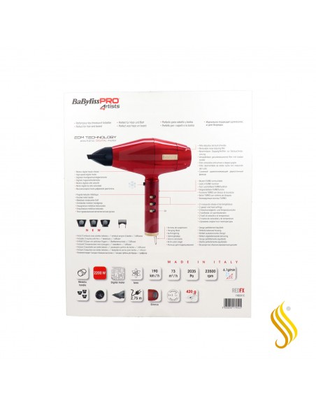 Babyliss Redfx 2200w Secador Digital