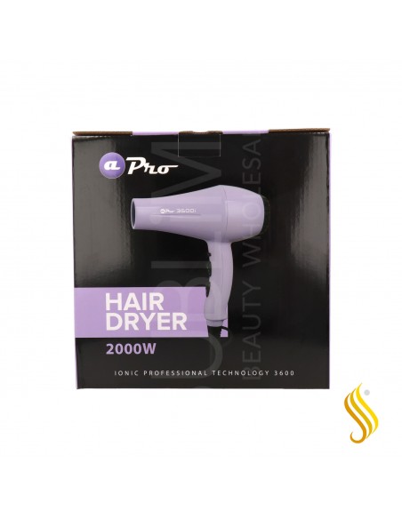 Albi Compact Ionic Dryer Lila 2000W