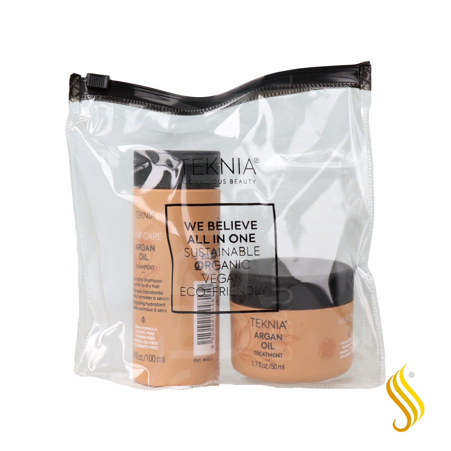 Pacote de viagem de óleo de argan Lakme Teknia