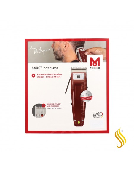 Machine rouge sans fil Moser 1400