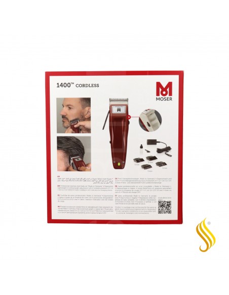Machine rouge sans fil Moser 1400