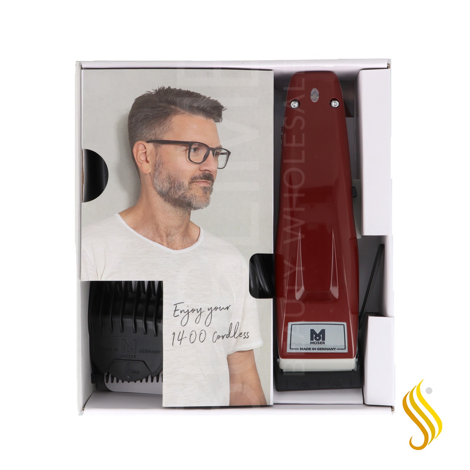 Machine rouge sans fil Moser 1400