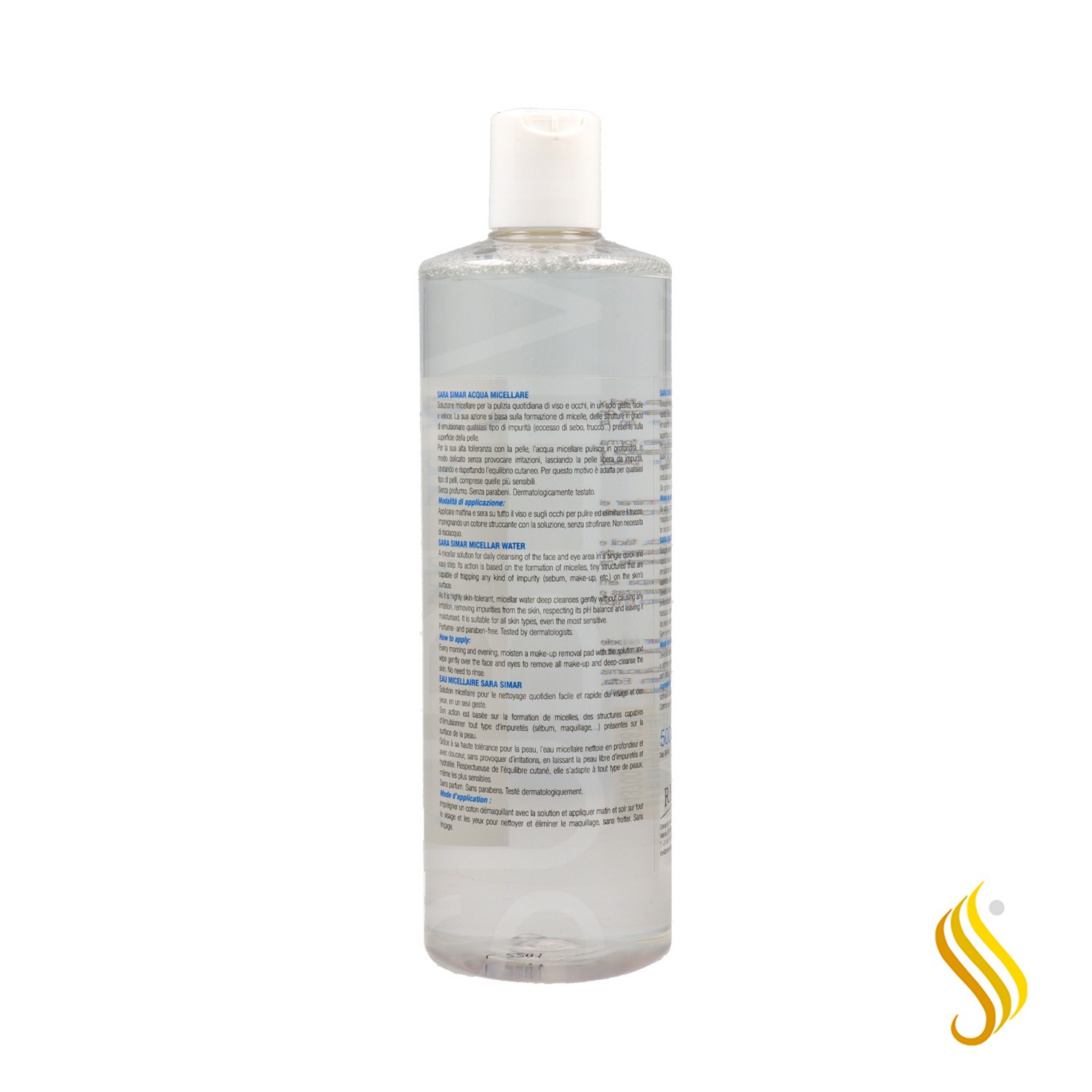 Sara Simar Démaquillant Tonique Peaux Sensibles 500 ml