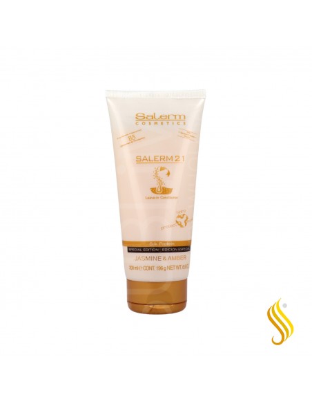 Salerm 21 Silk Protein Jasmine Amber Leave In Conditioner 200ml