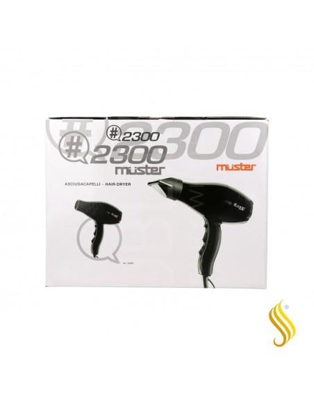 Muster Seché Cheveux 2300 Noir (24692)