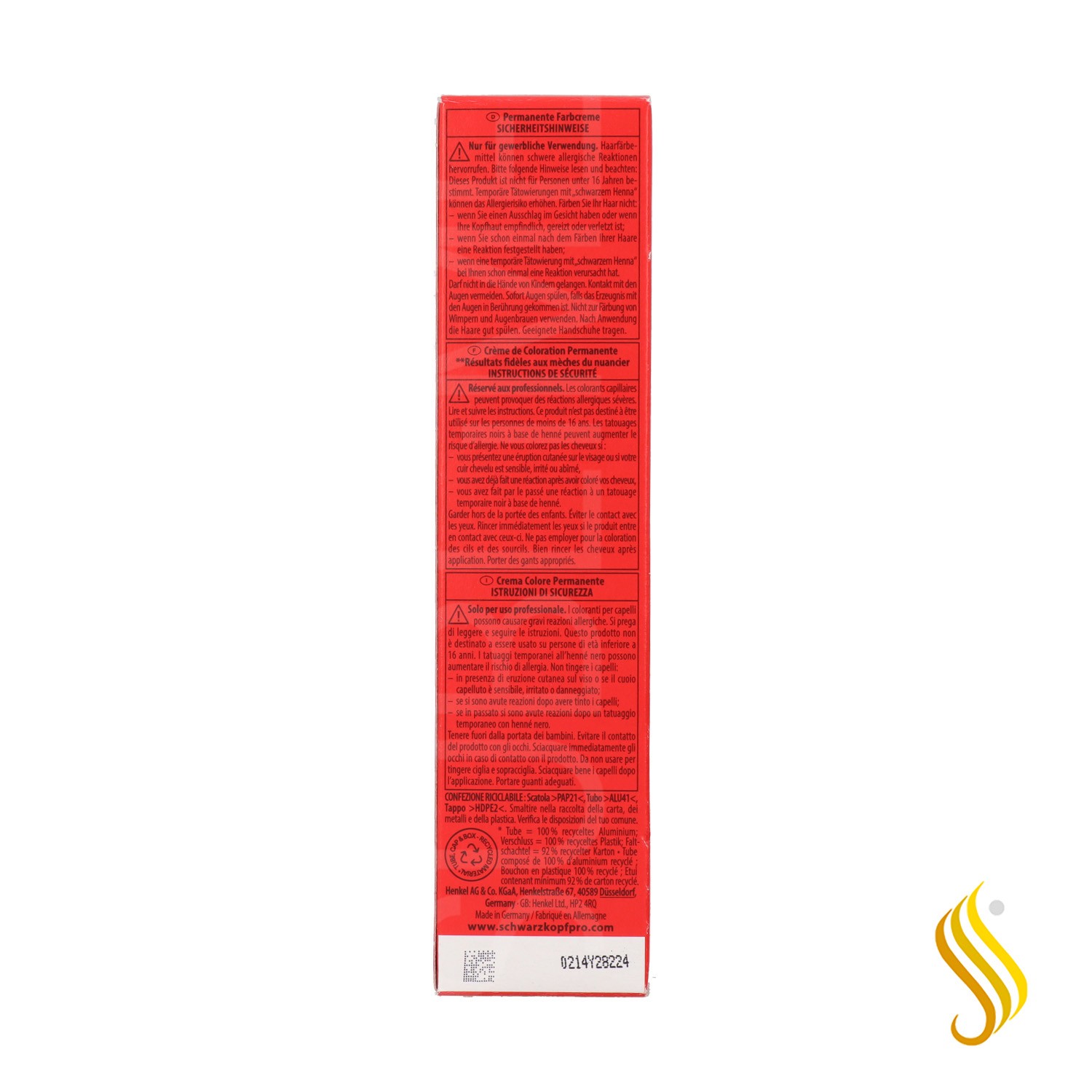Schwarzkopf Igora Royal Color 9.11 60ml