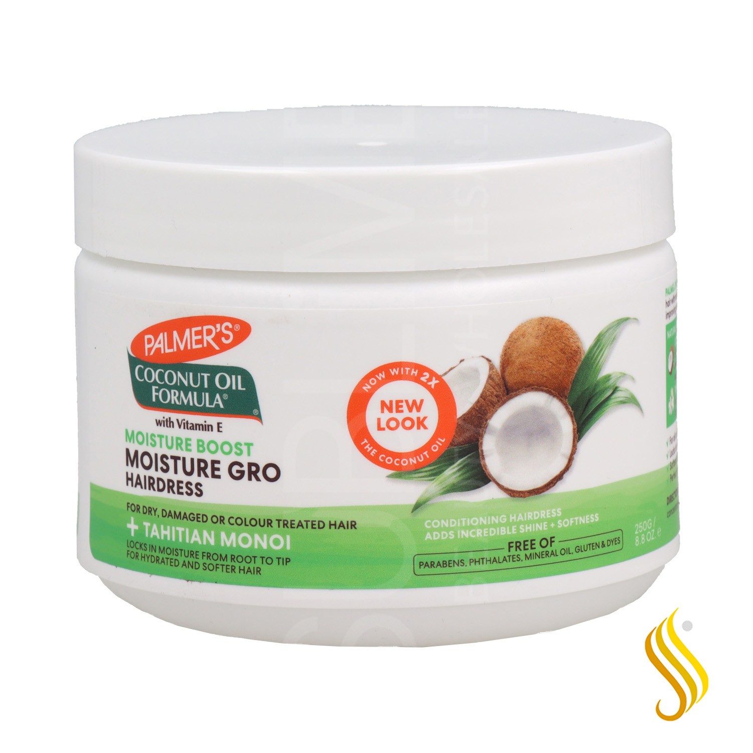 Palmers Coconut Oil Moisture Gro 250g (2370-6)