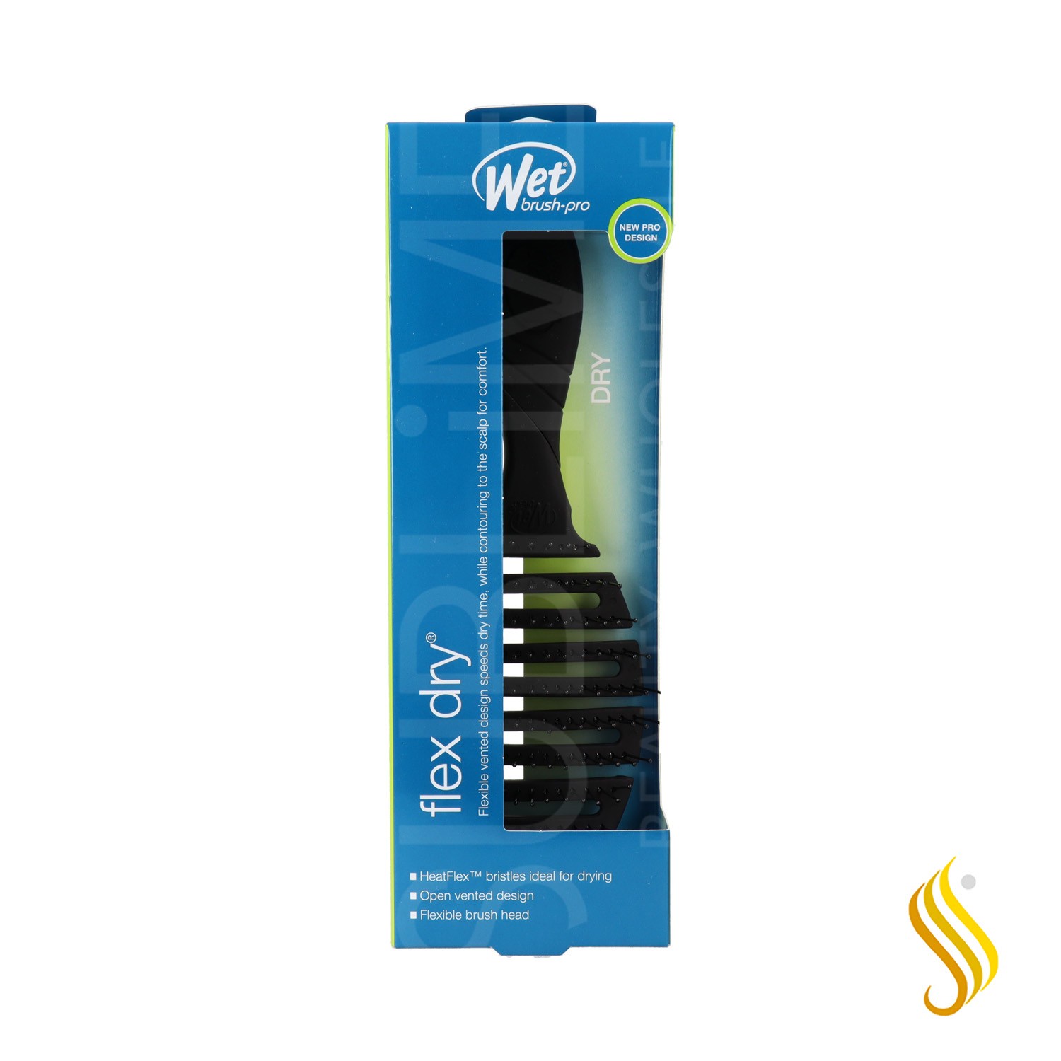 Wet Brush Pro Cepillo Flex Dry Black