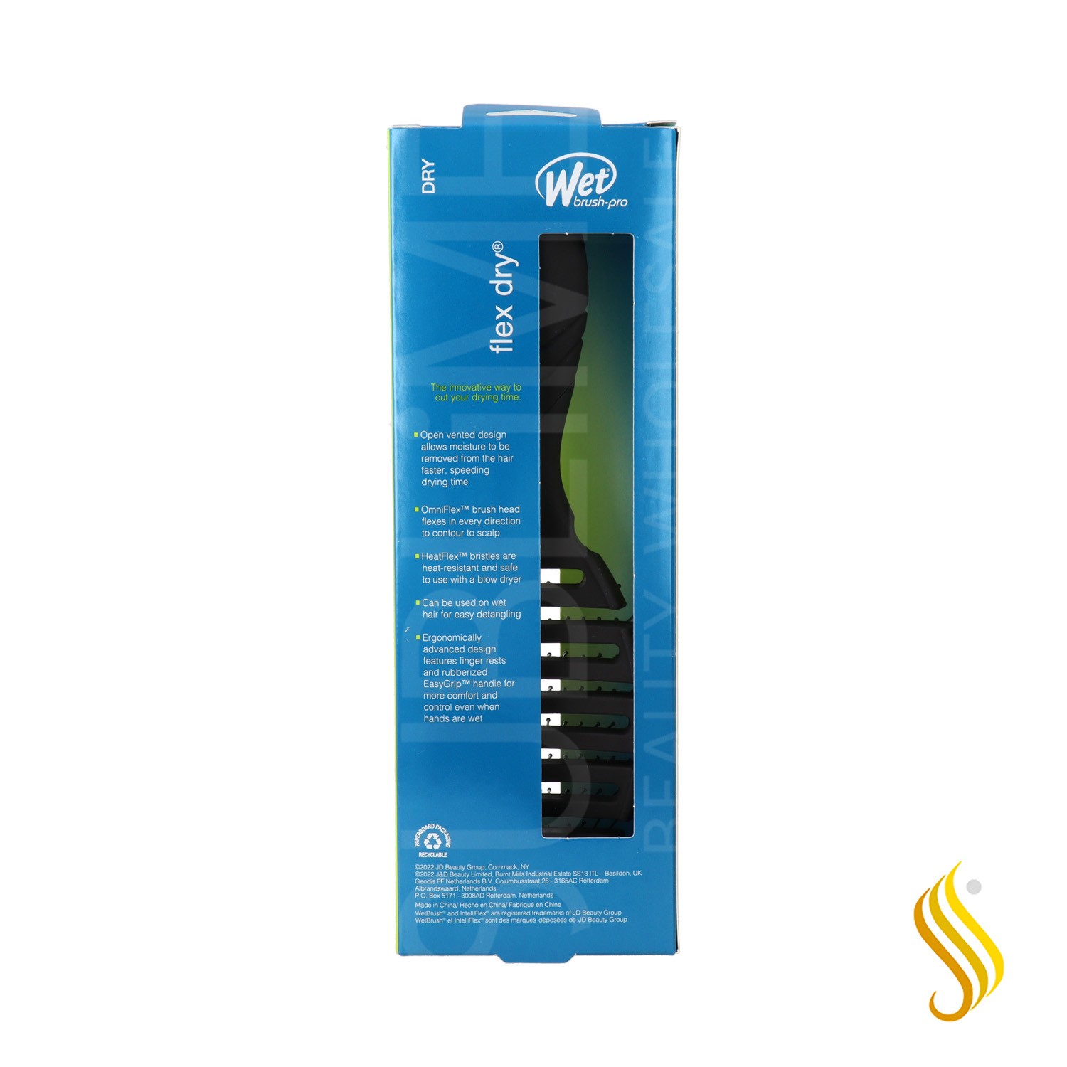 Wet Brush Pro Cepillo Flex Dry Black