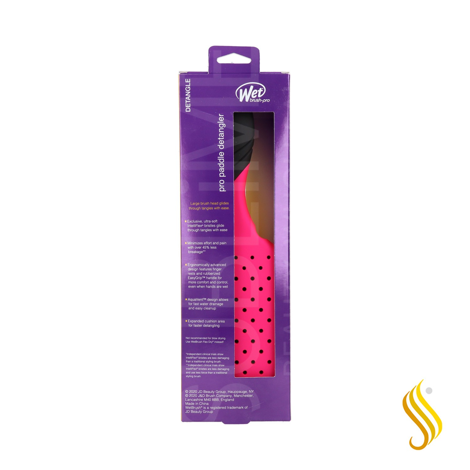 Wet Brush Pro Brush Pro Paddle Démêlant Rose
