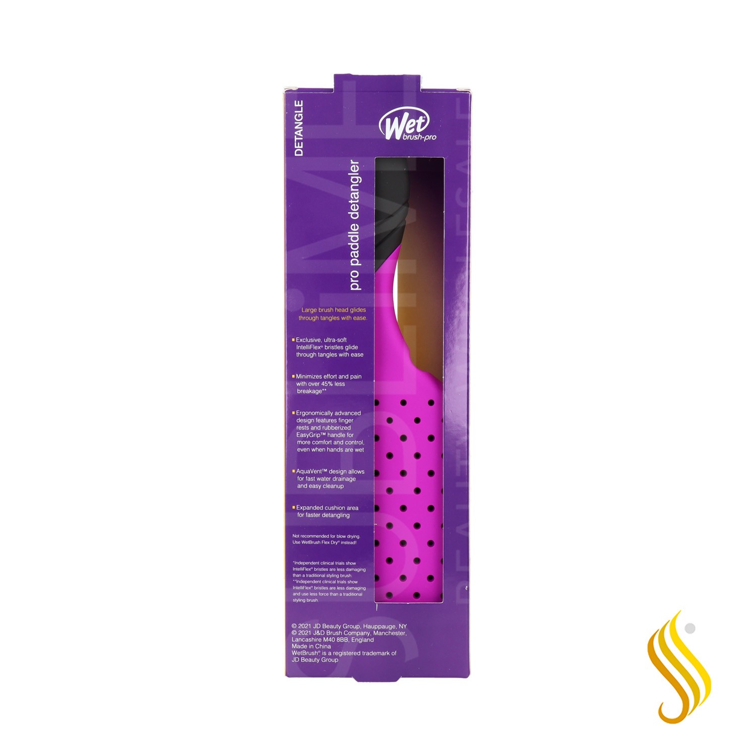 Wet Brush Pro Brush Pro Paddle Démêlant Violet