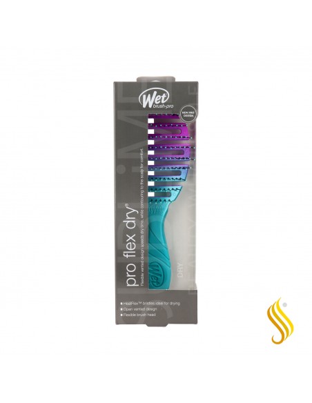 Wet Brush Pro Brush Pro Flex Dry Teal Ombre