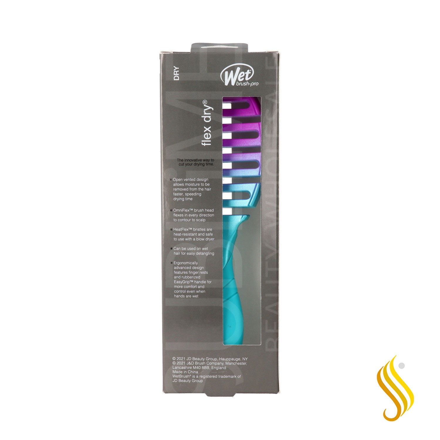 Wet Brush Pro Brush Pro Flex Dry Teal Ombre