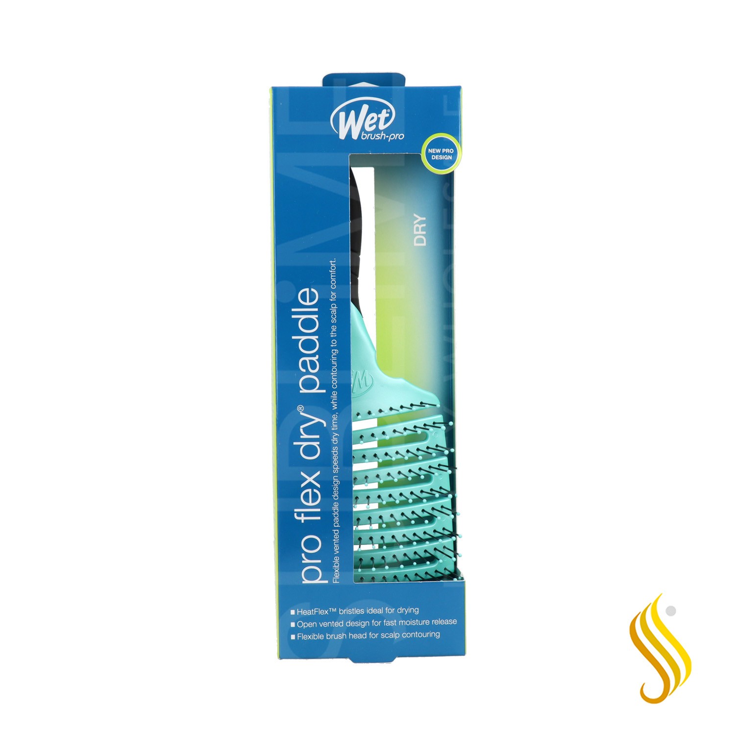 Wet Brush Pro Brush Pro Flex Dry Pagaie Purist Bleu