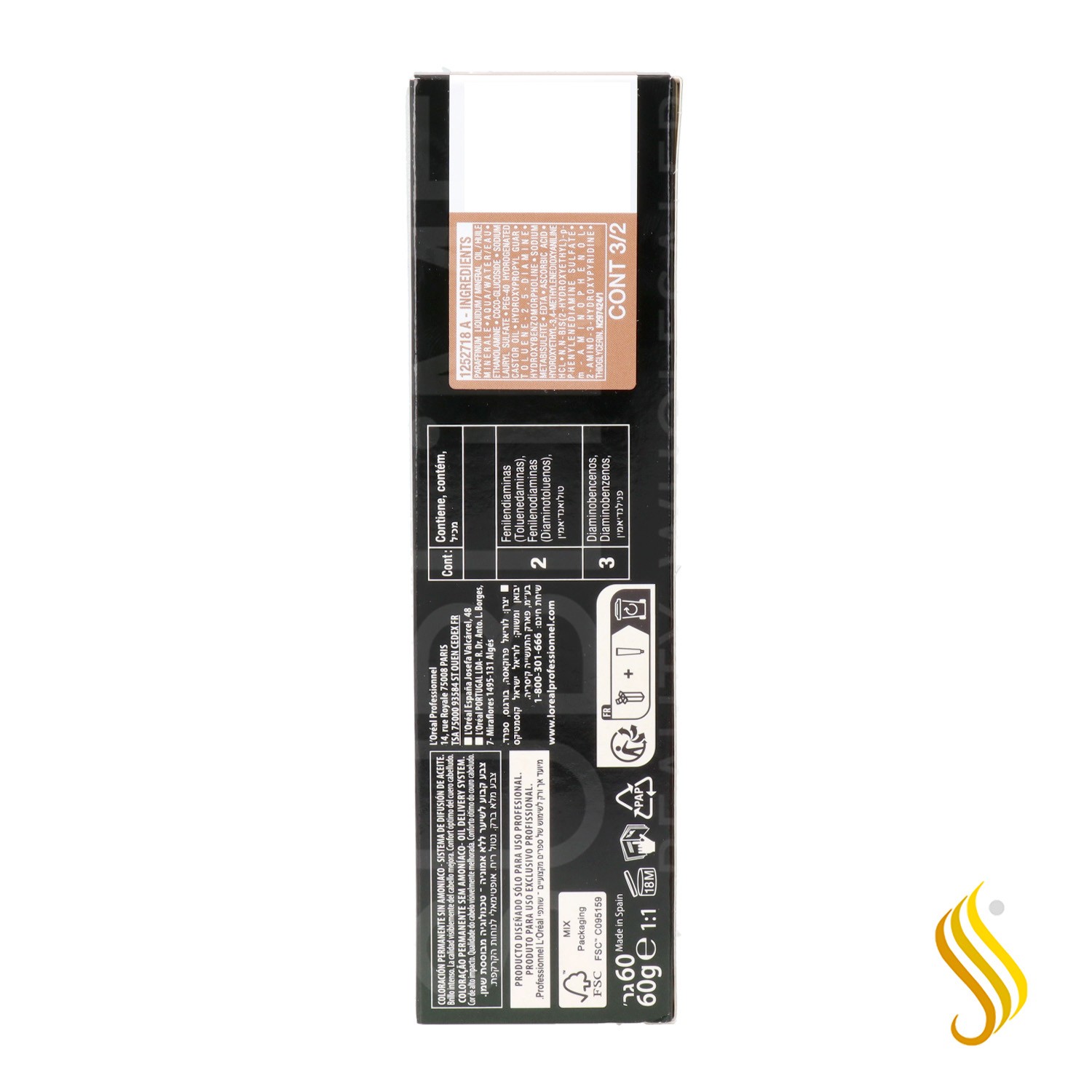 Loreal Inoa Color 6.8 Blond Foncé Moka 60 gr