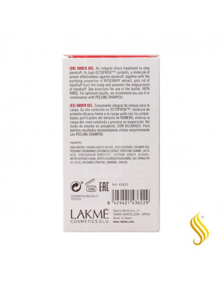 Lakme K.therapy Peeling Shock Gel 6u x 15ml