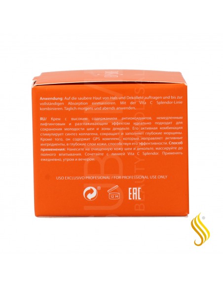 Levissime Lifting Vitamina C Splendor Cuello Y Escote Crema 50 ml
