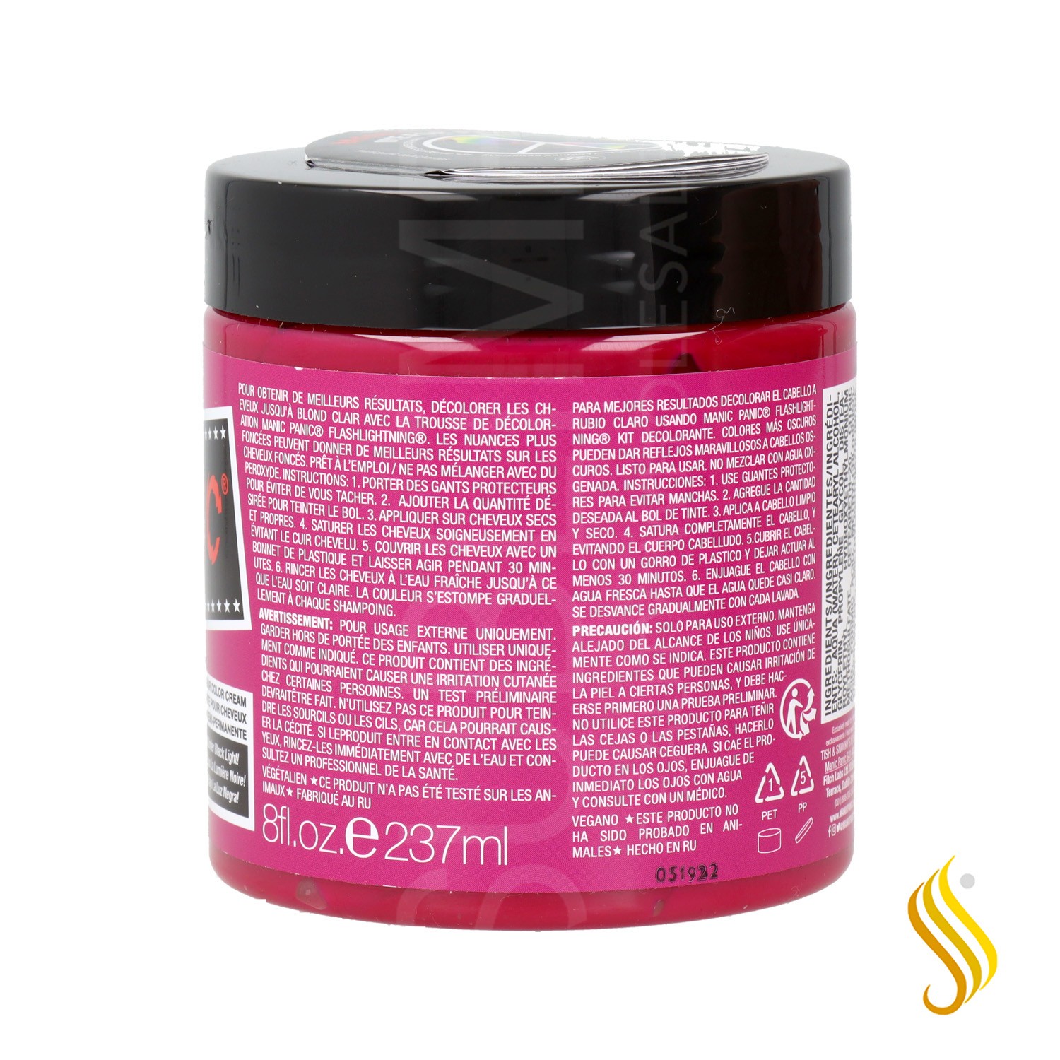 Manic Panic High Voltage Hot Rose Végétalien 237 ml