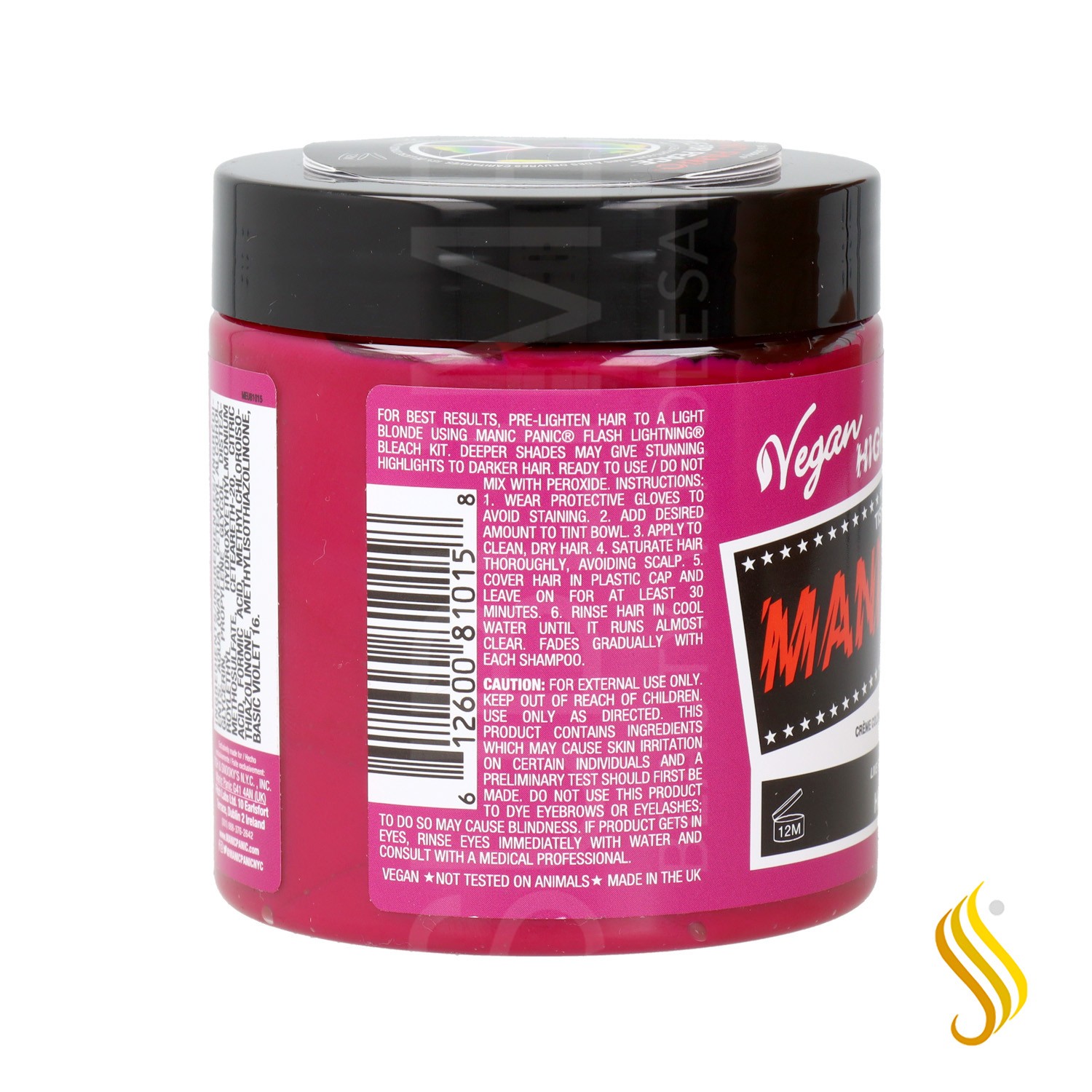 Manic Panic High Voltage Hot Rose Végétalien 237 ml