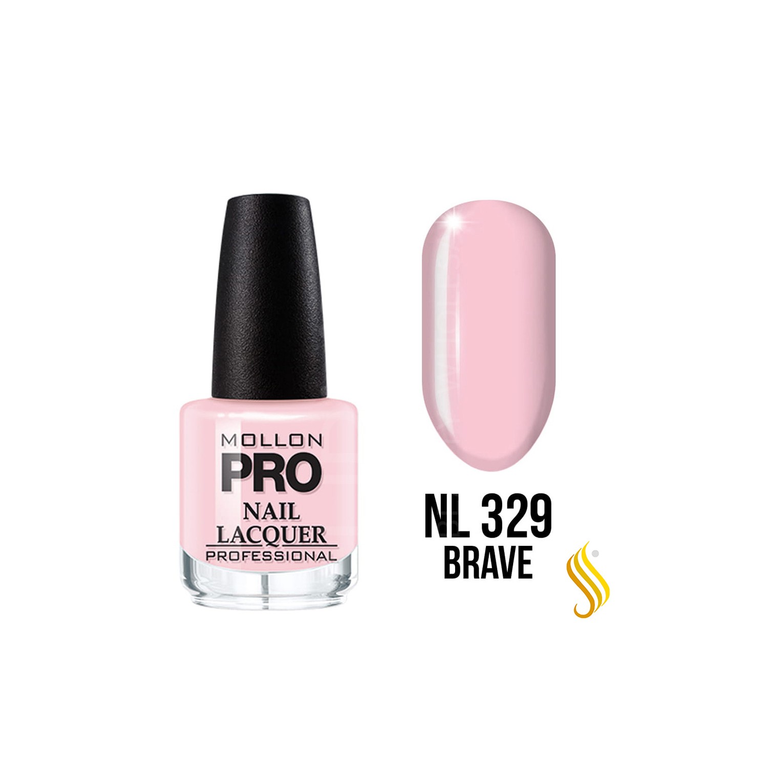 Mollon Pro Hardening Nail Lacquer Color 329 15ml