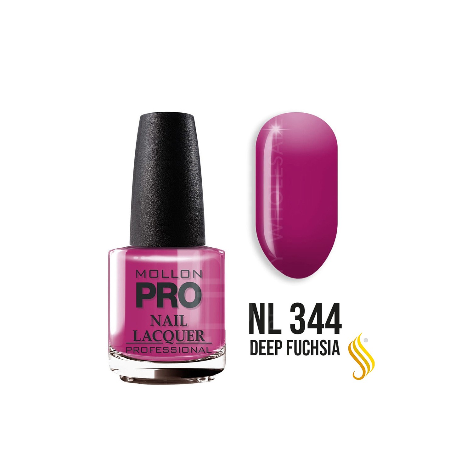 Mollon Pro Hardening Nail Lacquer Color 344 15ml
