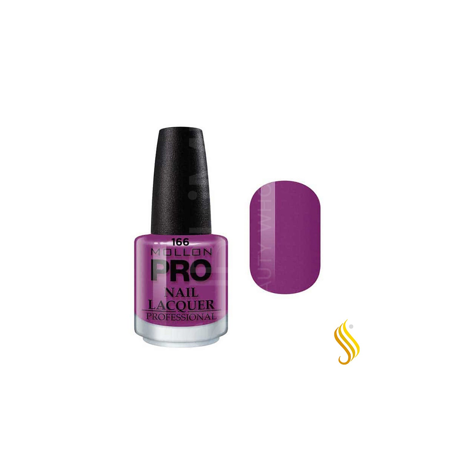 Mollon Pro Hardening Nail Lacquer Color 166 15ml