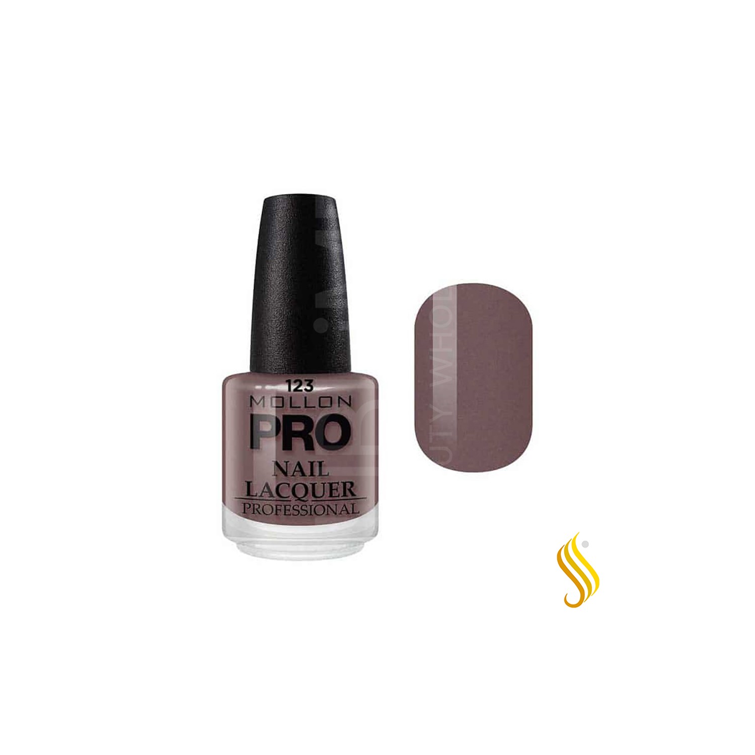 Mollon Pro Hardening Nail Lacquer Color 123 15ml