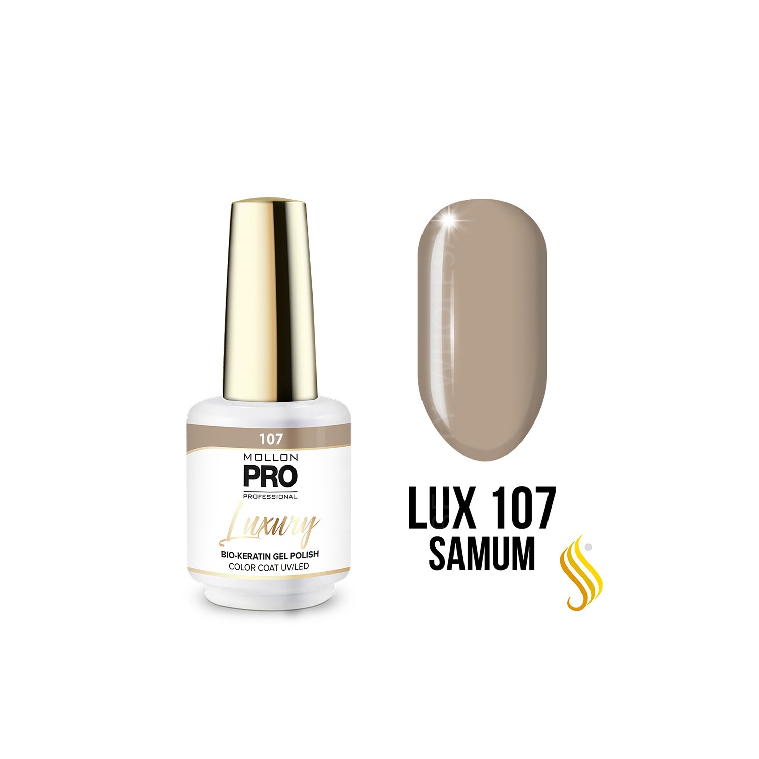 Mollon Pro Luxury Color Coat 107 8 ml