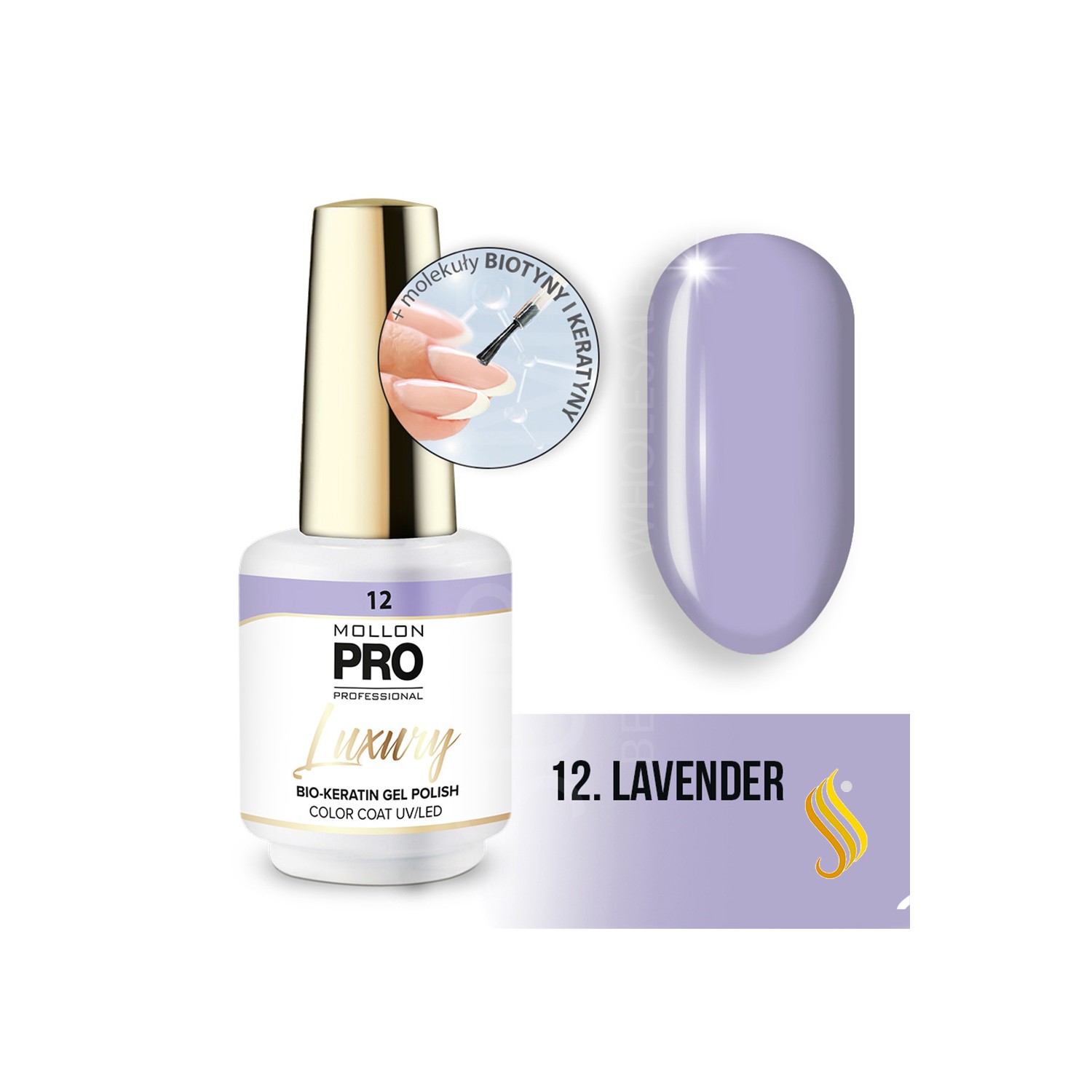 Mollon Pro Luxury Color Coat 12 8ml