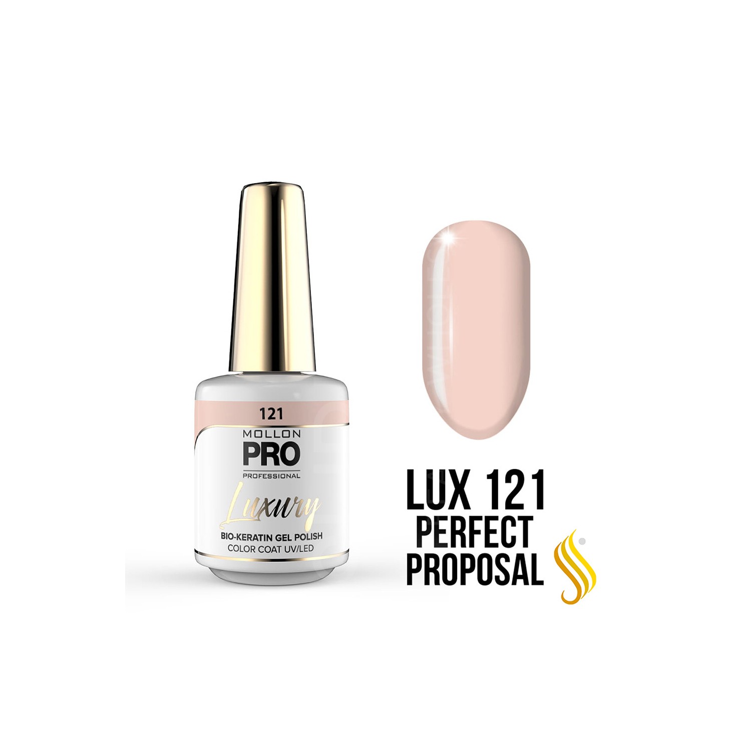 Mollon Pro Luxury Color Coat 121 8ml