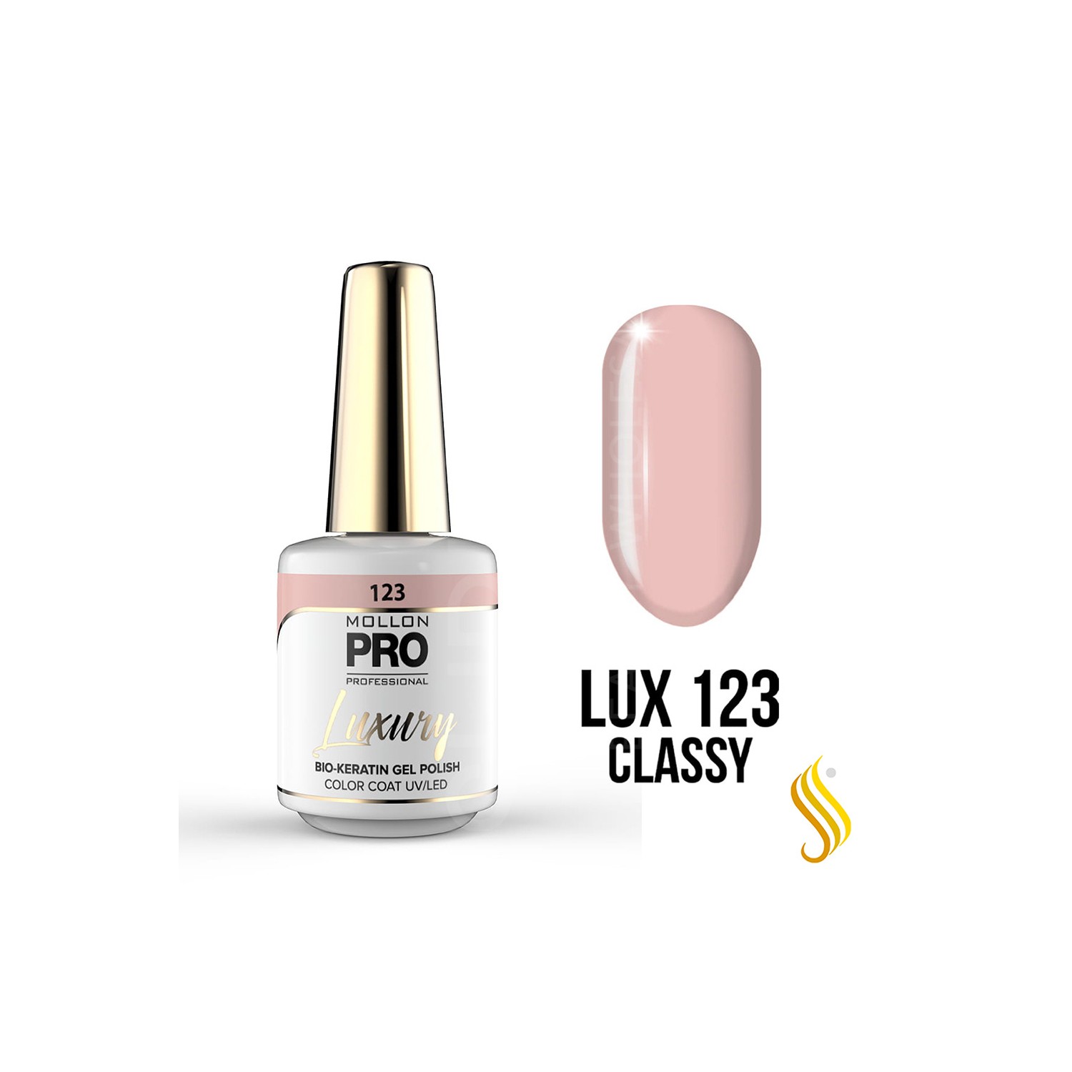 Mollon Pro Luxury Color Coat 123 8 ml