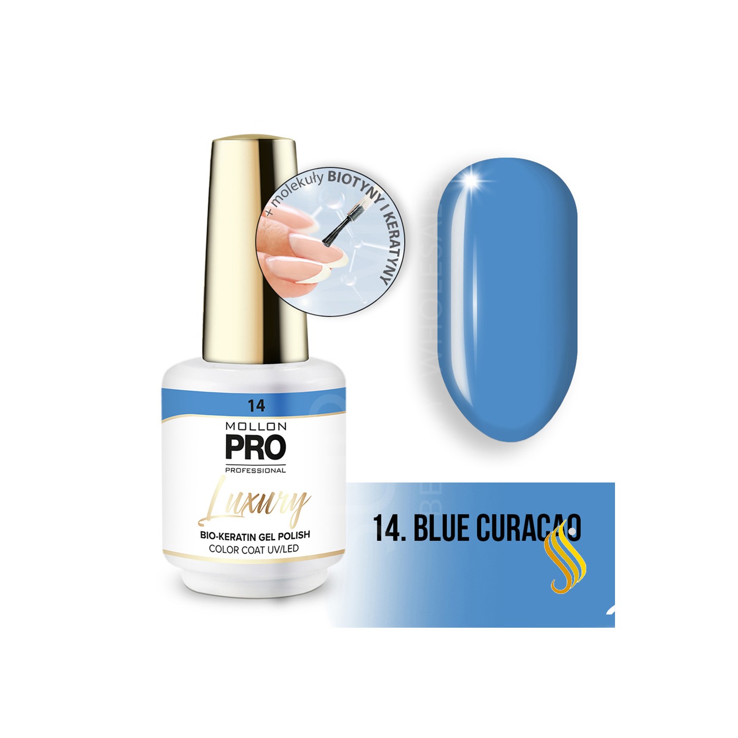 Mollon Pro Luxury Color Coat 14 8 ml