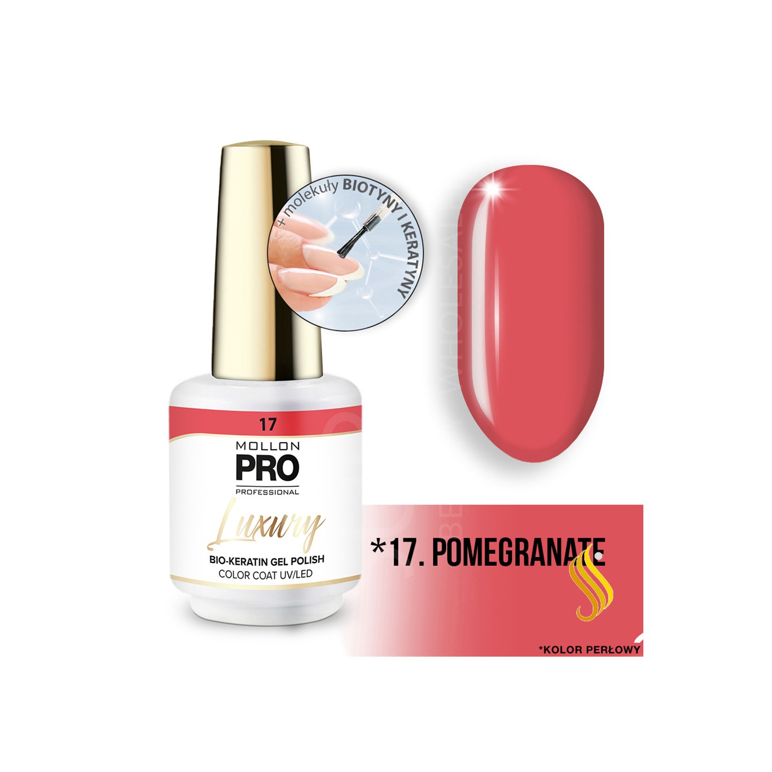Mollon Pro Luxury Color Coat 17 8ml