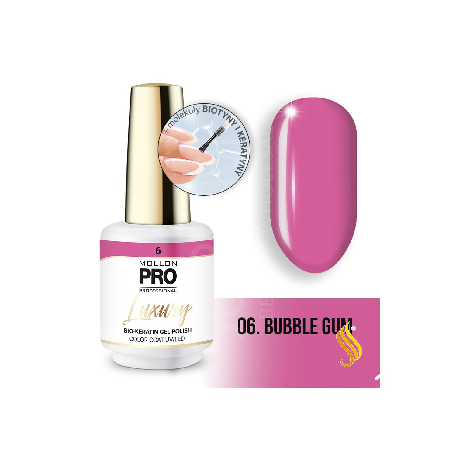 Mollon Pro Luxury Color Coat 6 8ml